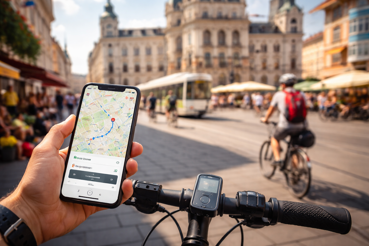 Feldversuch auf zwei Rädern: Meine erste selbstgeführte Rad-Sightseeingtour durch Graz