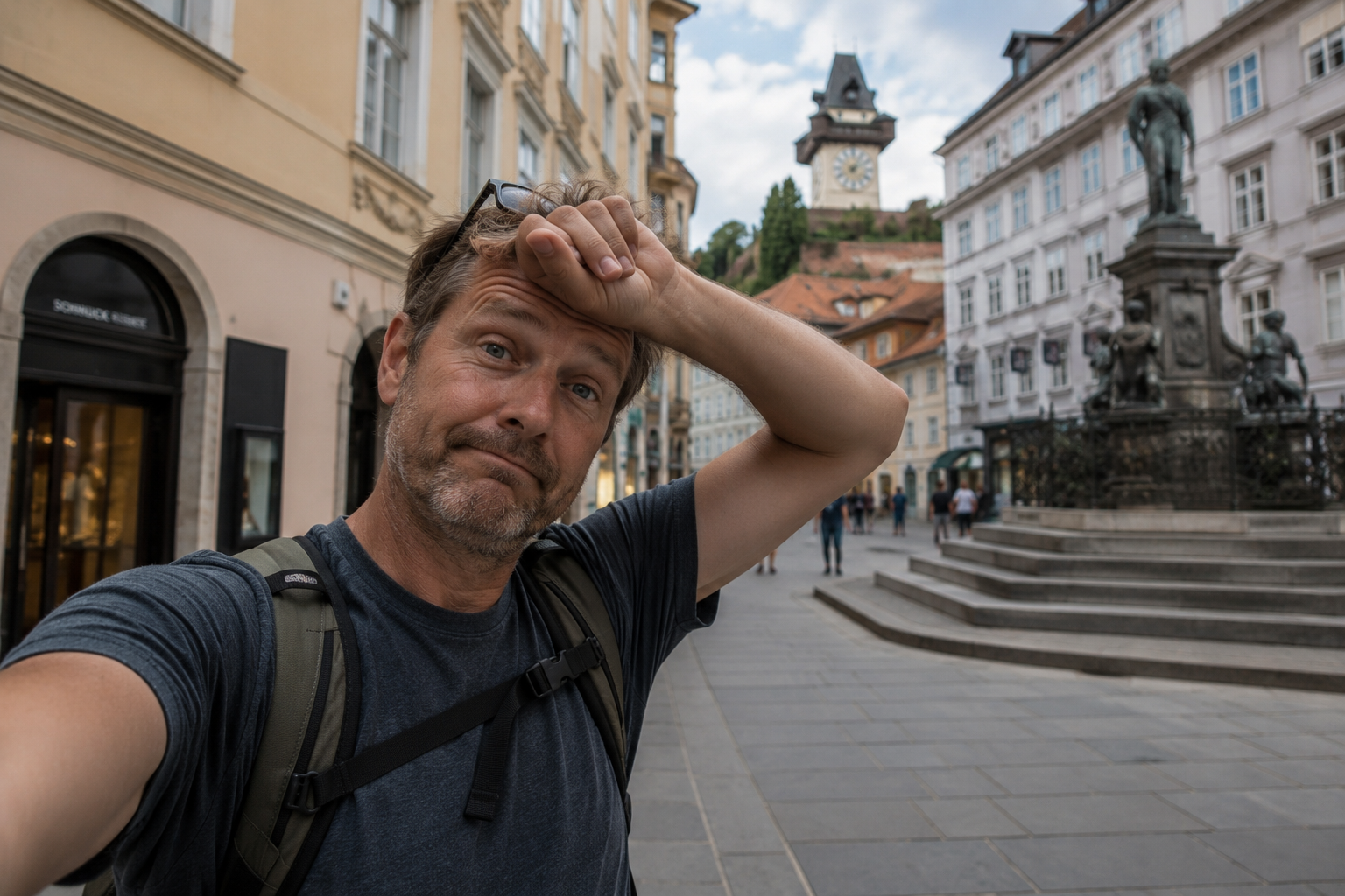 Update direkt von den Grazer Sehenswürdigkeiten 🚶‍♂️