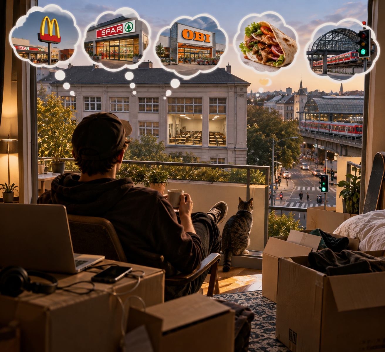 Alwayz ready – oder: Ich hab da nur mal eine Wohnung angeschaut