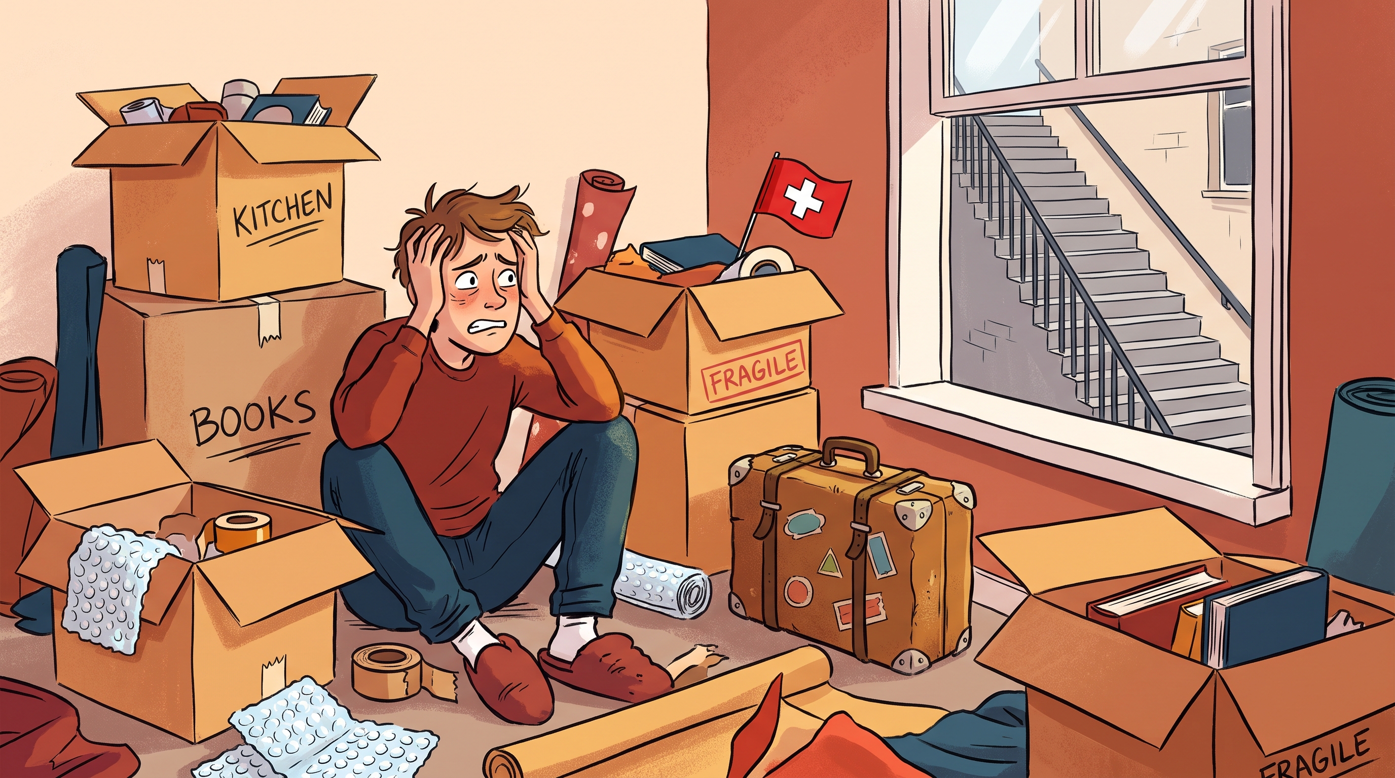 Lebenszeichen: Zwischen Umzugskartons, Schweizer Präzision und transatlantischer Geduldsprobe