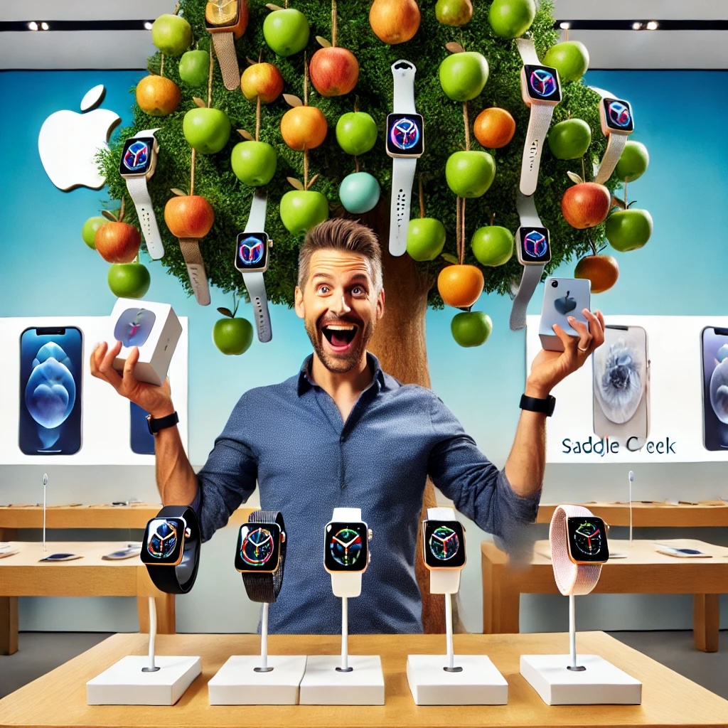 Mein letzter Tag im Office und der wohlverdiente Apfel-Besuch 🍏📱