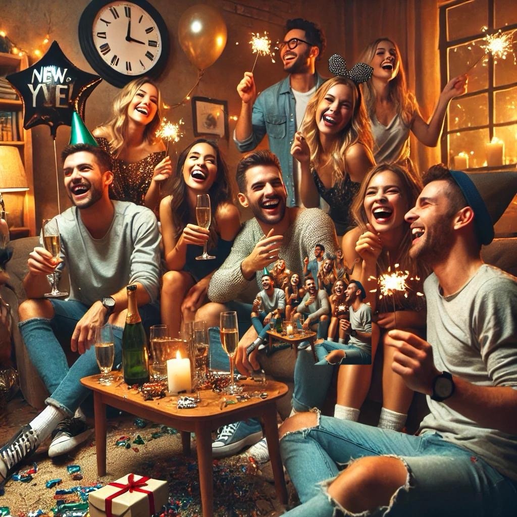 Wie man das Jahr stilvoll mit den besten Freunden abschließt