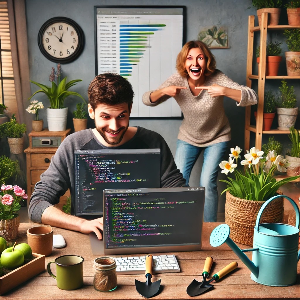 Zwei Wochenenden im Dienste der besten Auftraggeberin der Welt: Mama und ihr Heimgartenverein