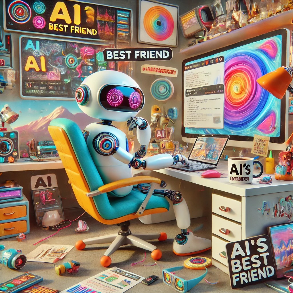 KI schreibt lustigen Blogeintrag, um ein von KI erstelltes Video zu beschreiben