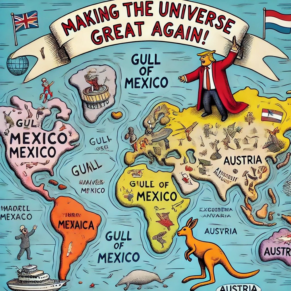 Die große Umbenennung: Trumps planetare Namensreform