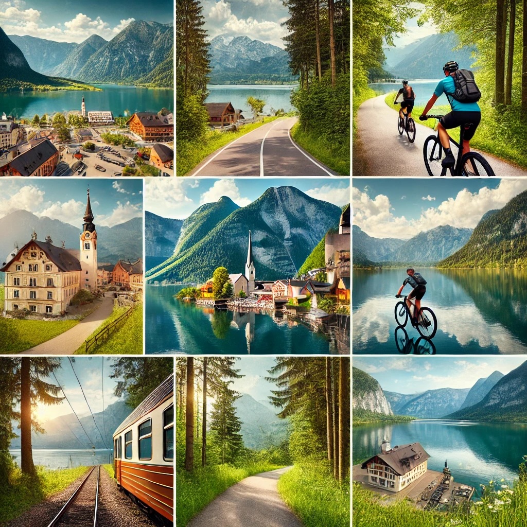 Radeln, Rodeln, Rasten: Mein Abenteuer auf zwei Rädern durch Seen und Berge!